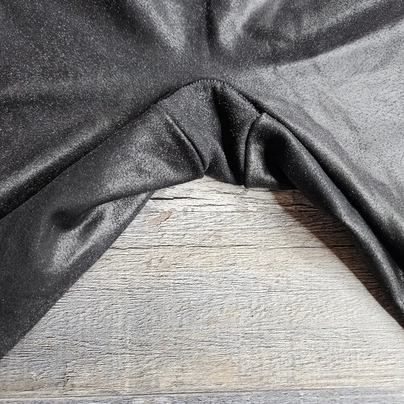 Spanx Faux Leather Moto Leggings Black S/P - Picture 6 of 11